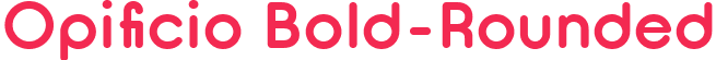 Opificio Bold-Rounded